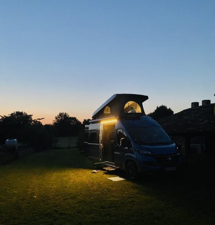 Fiat HYMERMOBIL Free van 540 blue évolution image