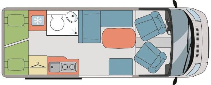Fiat CAMPEREVE FAMILYVAN PACK CONFORT (FIAT DUCATO III 2.3 MULTIJET 140 CH EU6 LH3 35H 3.5T) image