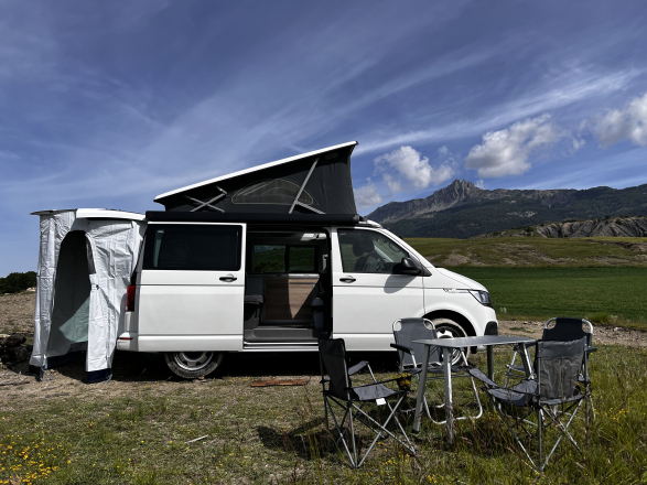 Volkswagen CALIFORNIA T6.1 COAST 150cv BM 6 vit blanc image