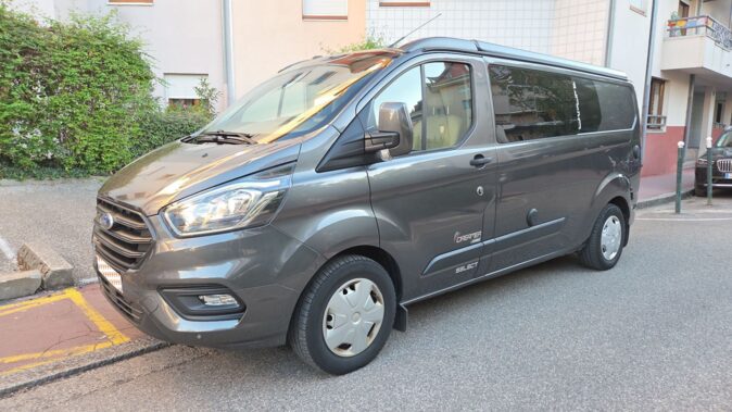 FORD TRANSIT CUSTOM 2020 2.0 ECOBLUE TDCI 170 CV EU6 L2H1 3.0T DREAMER VANS CAP LIFE image