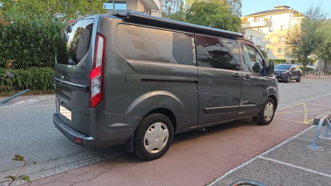 FORD TRANSIT CUSTOM 2020 2.0 ECOBLUE TDCI 170 CV EU6 L2H1 3.0T DREAMER VANS CAP LIFE image