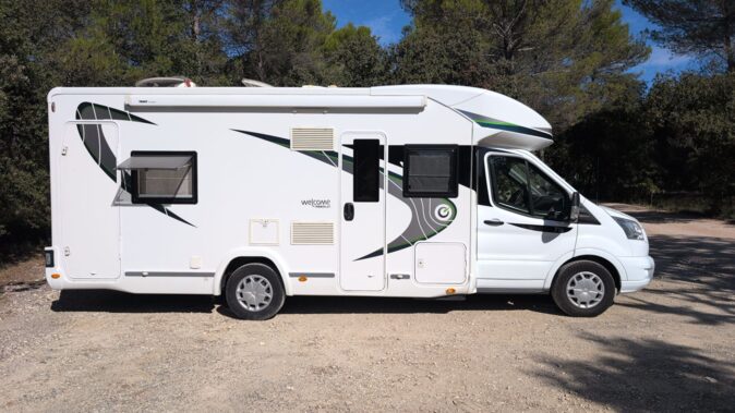 FORD TRANSIT 2014 2.0 TDCI 170 CH EU6 350EL 3.5T CHAUSSON WELCOME 716 PACK PREMIUM image