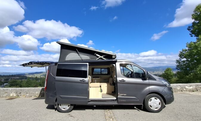 FORD TRANSIT CUSTOM 2020 2.0 ECOBLUE TDCI 170 CV EU6 L2H1 3.0T DREAMER VANS CAP LIFE image